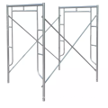 Powder /Electro-galvanized / HDG Safety Masonry Material H Frame Scaffolding